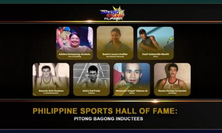 PHILIPPINE SPORTS HALL OF FAME: PITONG BAGONG INDUCTEES