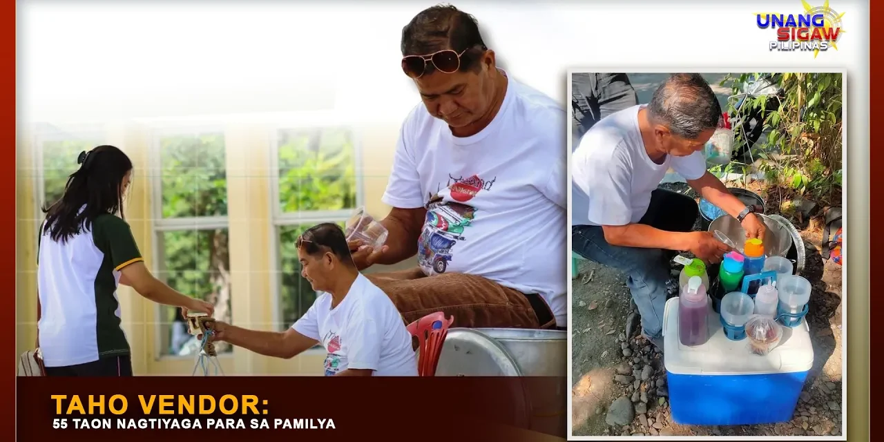 TAHO VENDOR, 55 TAON NAGTIYAGA; NAITAGUYOD ANG PAG-AARAL NG LIMANG ANAK