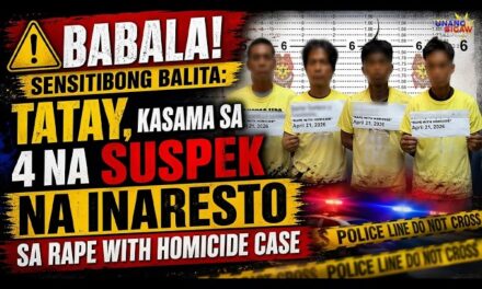 RAPE WITH HOMICIDE CASE: TATAY, KASAMA SA 4 NA SUSPEK NA INARESTO