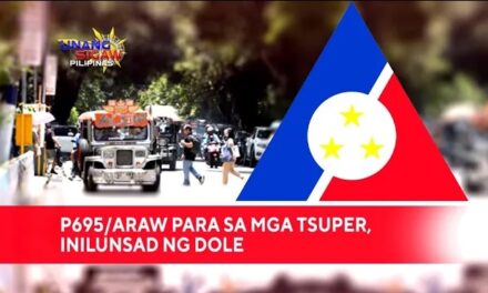 TUPAD TULOY PASADA: P695/ARAW PARA SA MGA TSUPER, INILUNSAD NG DOLE