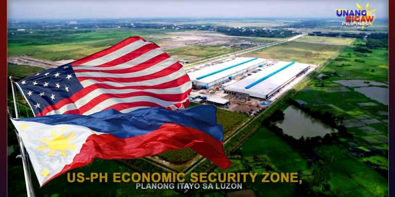 US-PH ECONOMIC SECURITY ZONE, PLANONG ITAYO SA LUZON