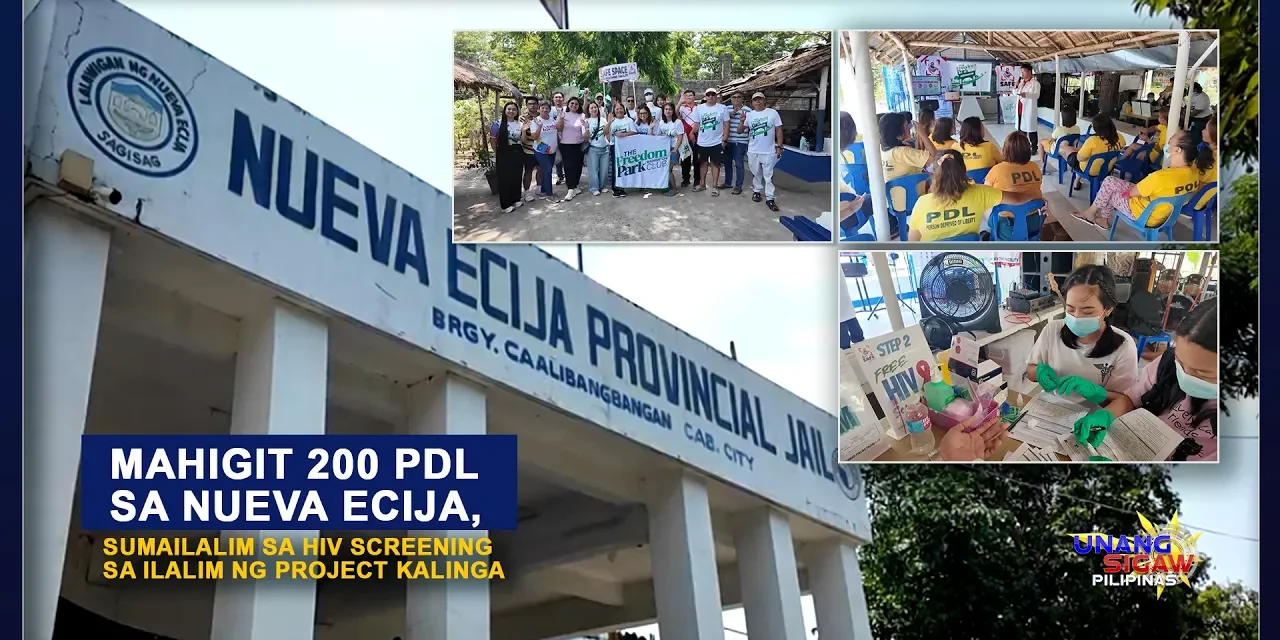 MAHIGIT 200 PDL SA NUEVA ECIJA, SUMAILALIM SA HIV SCREENING SA ILALIM NG PROJECT KALINGA