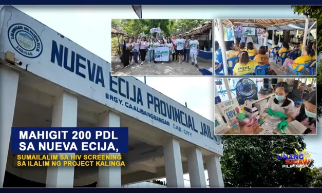 MAHIGIT 200 PDL SA NUEVA ECIJA, SUMAILALIM SA HIV SCREENING SA ILALIM NG PROJECT KALINGA