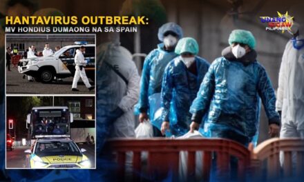 HANTAVIRUS OUTBREAK: MV HONDIUS DUMAONG NA SA SPAIN
