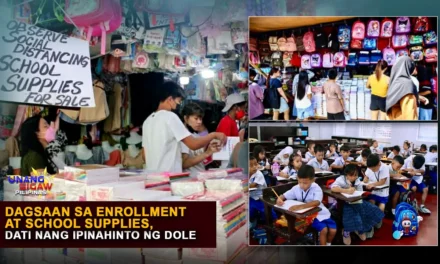 DAGSAAN SA ENROLLMENT AT SCHOOL SUPPLIES, NAGSIMULA NA!