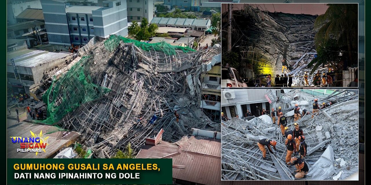 GUMUHONG GUSALI SA ANGELES, DATI NANG IPINAHINTO NG DOLE