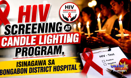 HIV SCREENING AT CANDLE LIGHTING PROGRAM, ISINAGAWA SA BONGABON DISTRICT HOSPITAL