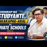 MAHIHIRAP NA ESTUDYANTE, MAKAKAPAG-ARAL SA PRIVATE SCHOOLS DAHIL SA EDUCATION VOUCHER PROGRAM