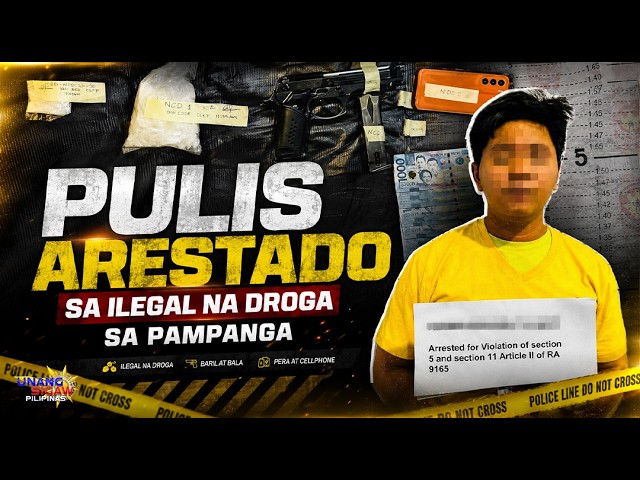 PULIS ARESTADO SA ILEGAL NA DROGA SA PAMPANGA