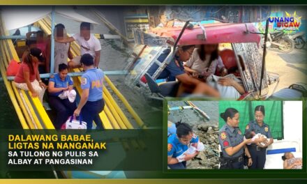 PULIS, TUMULONG SA PANGANGANAK NG DALAWANG BABAE SA ALBAY AT PANGASINAN