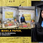 SIMPLENG MANILA PAPER, LIBONG MENSAHE NG PAGMAMAHAL PARA SA BAGONG GRADUATE