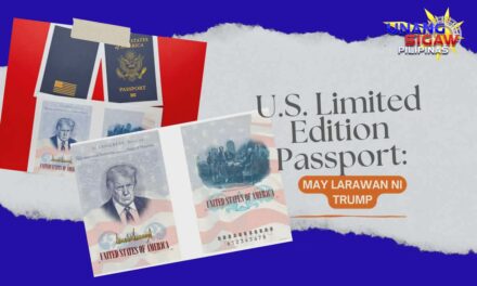U.S. LIMITED EDITION PASSPORT: MAY LARAWAN NI TRUMP
