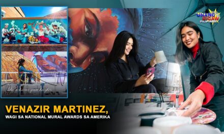 VENAZIR MARTINEZ, WAGI SA NATIONAL MURAL AWARDS SA AMERIKA