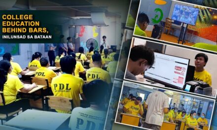 COLLEGE EDUCATION BEHIND BARS, INILUNSAD SA BATAAN