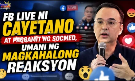 FB LIVE NI CAYETANO AT PAGGAMIT NG SOCMED, UMANI NG MAGKAHALONG REAKSYON