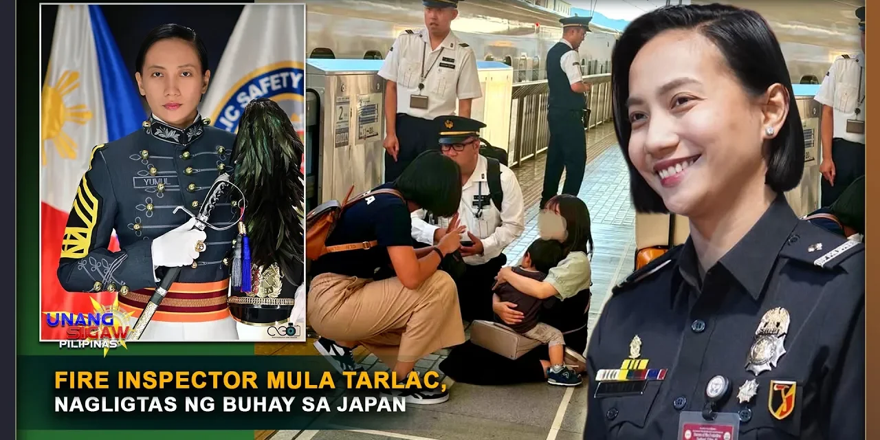 FIRE INSPECTOR MULA TARLAC, NAGLIGTAS NG BUHAY SA JAPAN