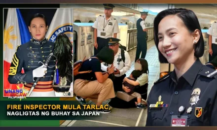 FIRE INSPECTOR MULA TARLAC, NAGLIGTAS NG BUHAY SA JAPAN