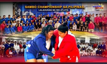 SAMBO CHAMPIONSHIP SA PILIPINAS, LALAHUKAN NG 500 ATLETA