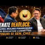 SENATE DEADLOCK: AQUINO, MULING PINAMUNUAN ANG EDUCATION COMMITTEE; PINURI SI SEN. CHIZ