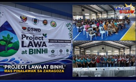 ‘PROJECT LAWA AT BINHI,’ MAS PINALAWAK SA ZARAGOZA