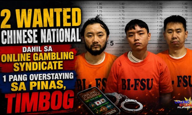 2 WANTED CHINESE NATIONAL DAHIL SA ONLINE GAMBLING SYNDICATE, 1 PANG OVERSTAYING SA PINAS, TIMBOG