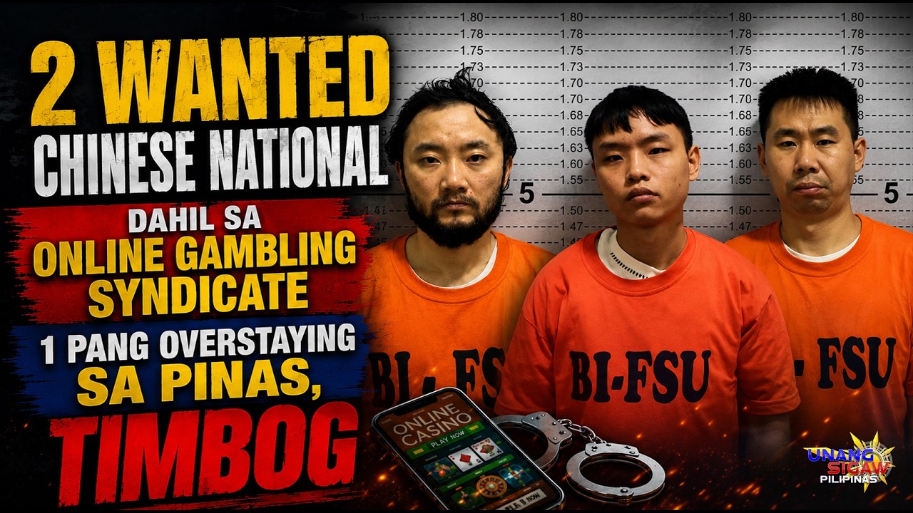 2 WANTED CHINESE NATIONAL DAHIL SA ONLINE GAMBLING SYNDICATE, 1 PANG OVERSTAYING SA PINAS, TIMBOG