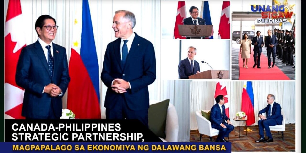 CANADA-PHILIPPINES STRATEGIC PARTNERSHIP, MAGPAPALAGO SA EKONOMIYA NG DALAWANG BANSA