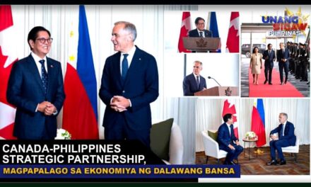 CANADA-PHILIPPINES STRATEGIC PARTNERSHIP, MAGPAPALAGO SA EKONOMIYA NG DALAWANG BANSA