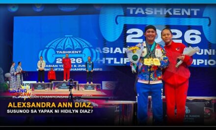 ALEXSANDRA ANN DIAZ, SUSUNOD SA YAPAK NI HIDILYN DIAZ?