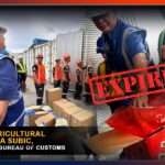 EXPIRED AGRICULTURAL PRODUCTS SA SUBIC, DINISPATYA NG BUREAU OF CUSTOMS