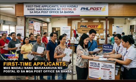 FIRST-TIME APPLICANTS, MAS MADALI NANG MAKAKAKUHA NG POSTAL ID SA MGA POST OFFICE SA BANSA