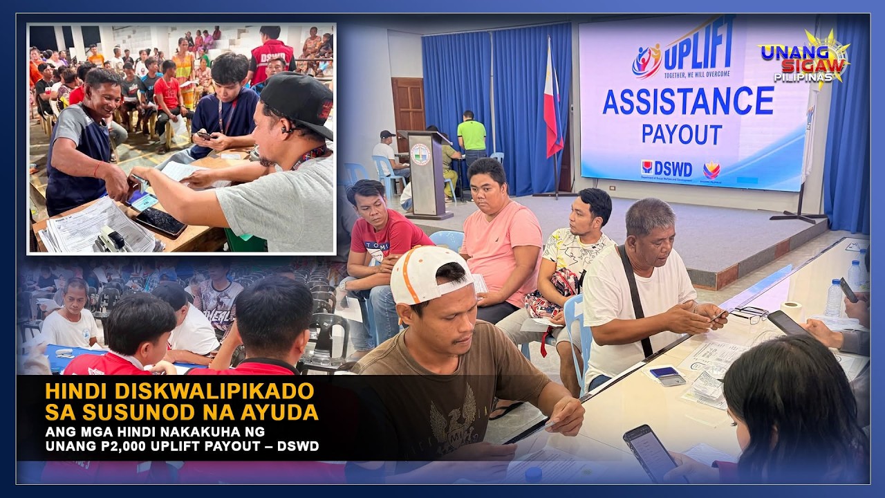 HINDI DISKWALIPIKADO SA SUSUNOD NA AYUDA ANG MGA HINDI NAKAKUHA NG UNANG P2,000 UPLIFT PAYOUT – DSWD
