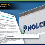HOLCIM PHILIPPINES, IBEBENTA NA SA CHINA!