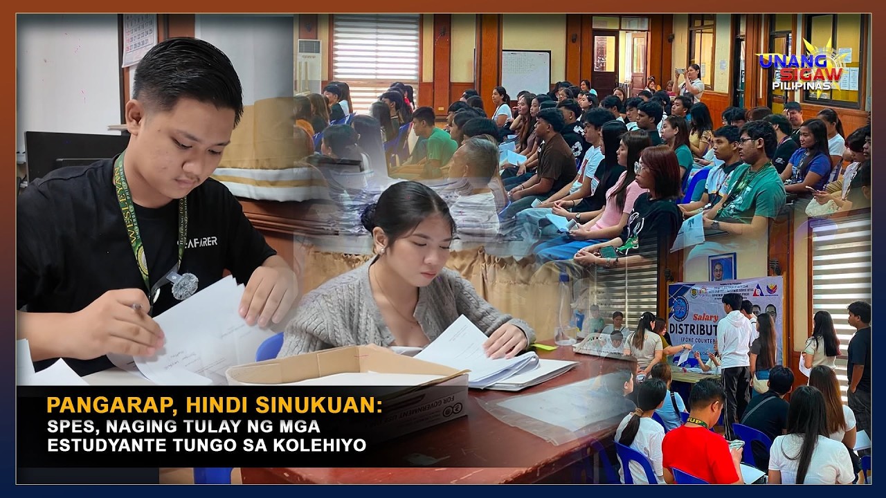 PANGARAP, HINDI SINUKUAN: SPES, NAGING TULAY NG MGA ESTUDYANTE TUNGO SA KOLEHIYO