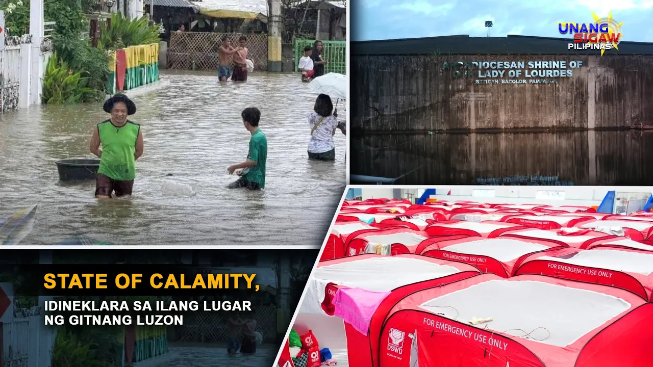 STATE OF CALAMITY, IDINEKLARA SA ILANG LUGAR NG GITNANG LUZON