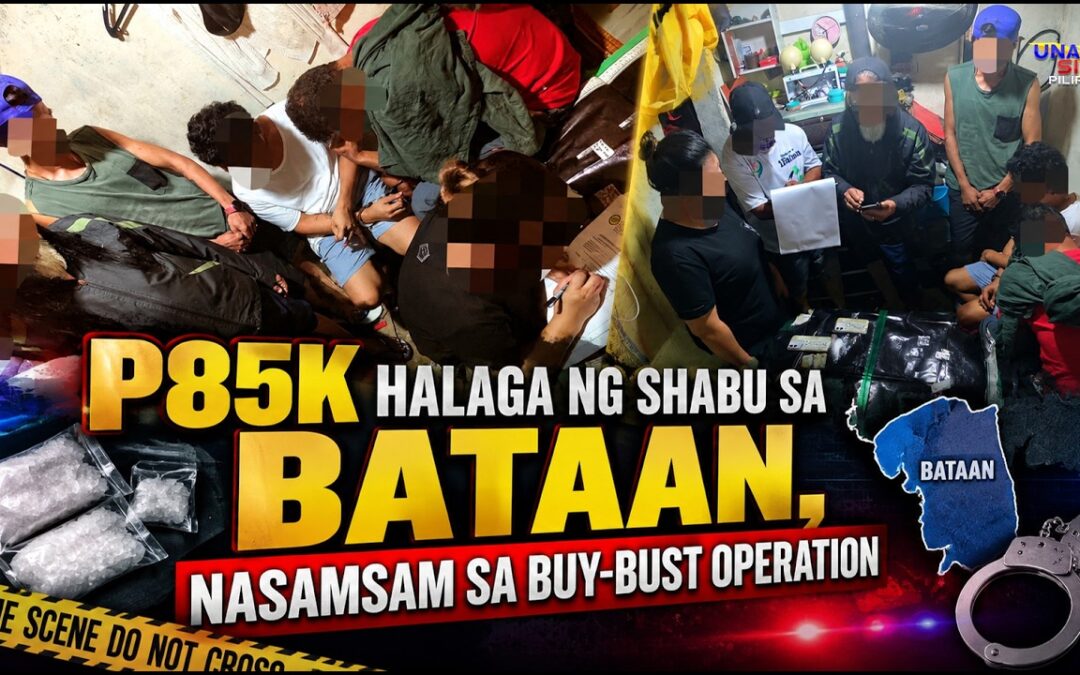P85K HALAGA NG SHABU SA BATAAN, NASAMSAM SA BUY-BUST OPERATION