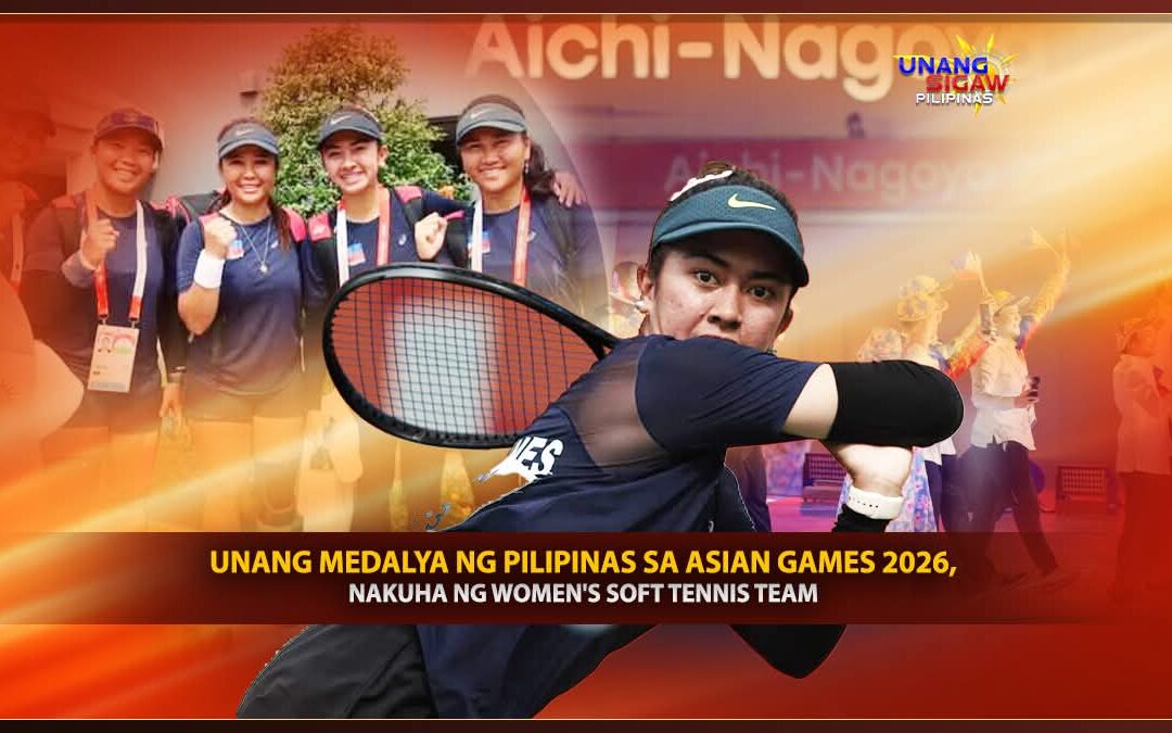 UNANG MEDALYA NG PILIPINAS SA ASIAN GAMES 2026, NAKUHA NG WOMEN’S SOFT TENNIS TEAM