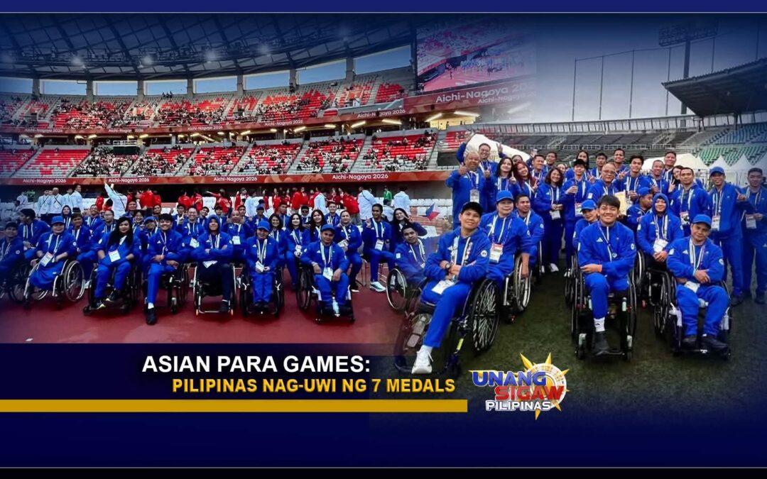 ASIAN PARA GAMES: PILIPINAS NAG-UWI NG 7 MEDALS