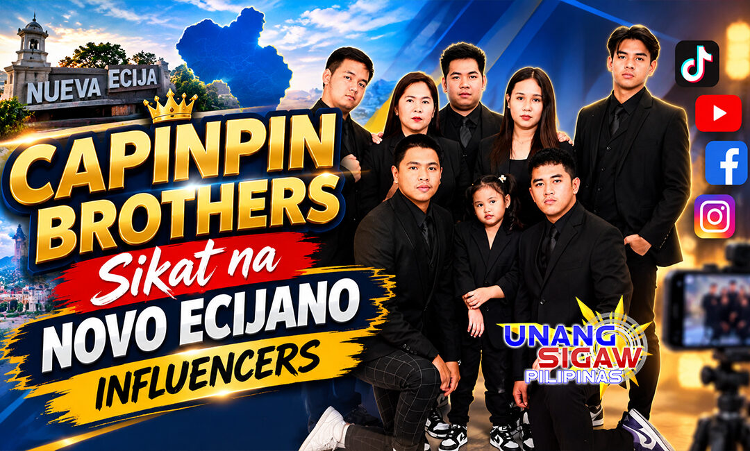SIKAT NA SOCIAL MEDIA INFLUENCER CAPINPIN BROTHERS KAPWA NATIN NOVO ECIJANO