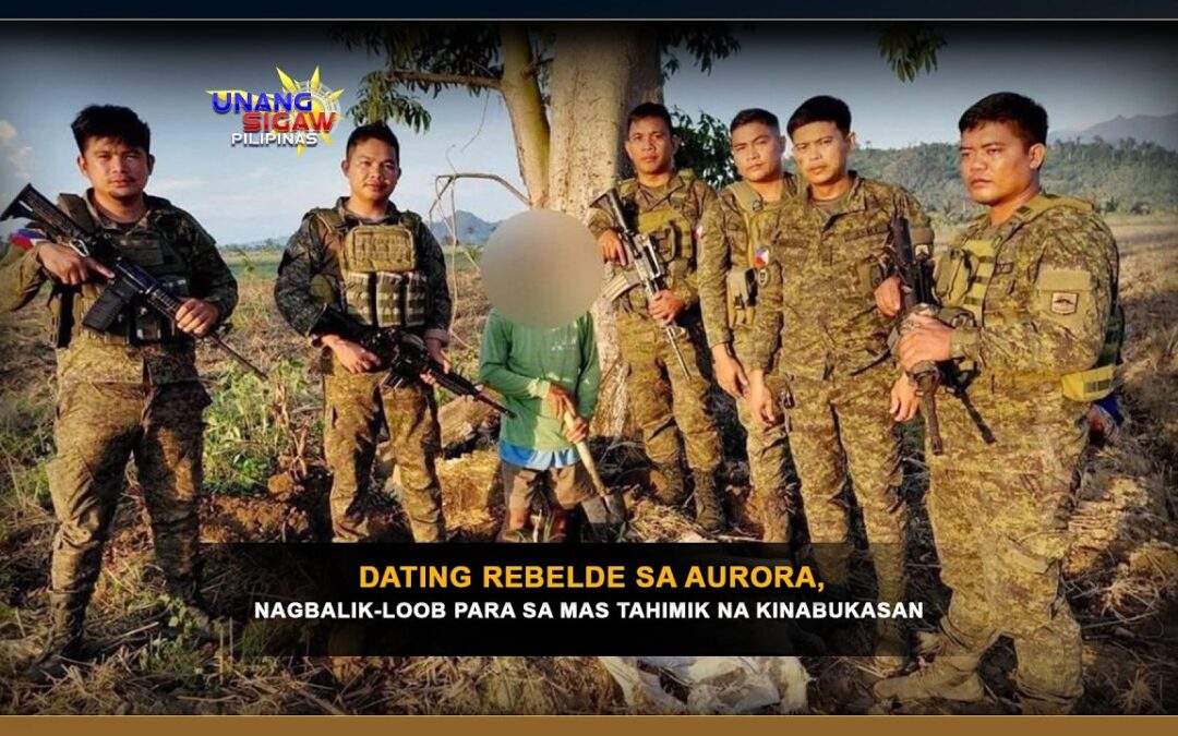DATING REBELDE SA AURORA, NAGBALIK-LOOB PARA SA MAS TAHIMIK NA KINABUKASAN