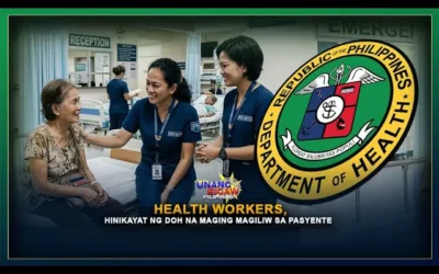 HEALTH WORKERS, HINIKAYAT NG DOH NA MAGING MAGILIW SA PASYENTE