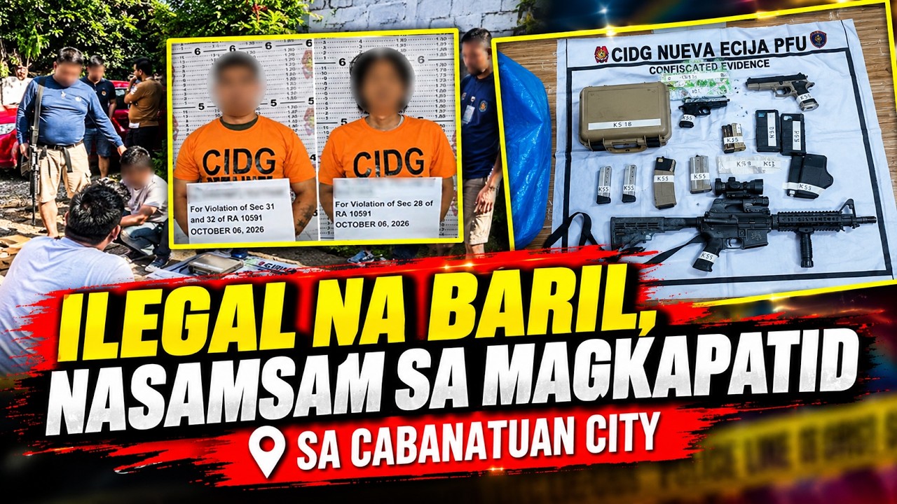 ILEGAL NA BARIL, NASAMSAM SA MAGKAPATID SA CABANATUAN CITY