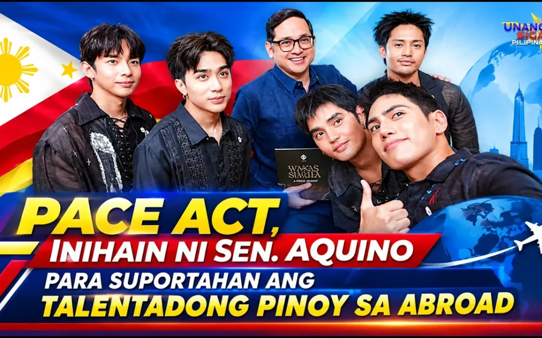 PACE ACT, INIHAIN NI SEN. AQUINO PARA SUPORTAHAN ANG MGA TALENTADONG PINOY SA ABROAD